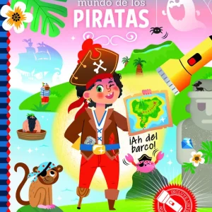 Explorando el mundo de los Piratas ('Libros con Linterna') AA.VV. 2025
