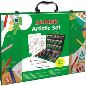 Maletin alpino artistic set con 130 piezas