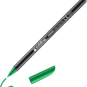 c/10 rotulador edding 1200 verde neon 64 punta de fibra