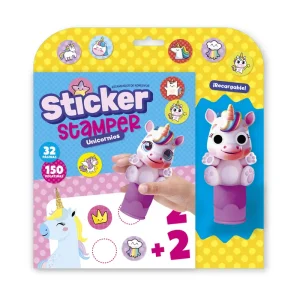 STICKER STAMPER - UNICORNIOS (FORMATO BLISTER) Imagiland 2025