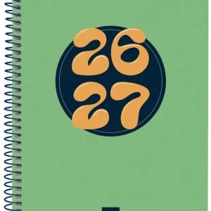 AGENDA ESCOLAR 26-27 COOL 4º SVH VERDE