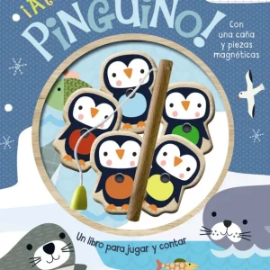 íAtrapa al pingüino! Un libro para jugar y contar Susie Brooks 2026