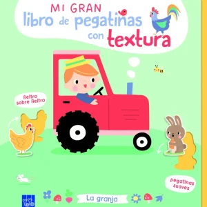 Mi gran libro de pegatinas con textura. La granja YOYO 2026