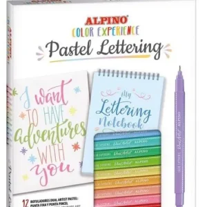 SET ALPINO COLOR EXPERIENCE PASTEL LETTERING