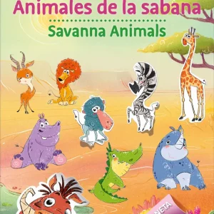 PEGAPLANETA 4. Animales de la sabana - Savanna Animals Freddie Mann 2025