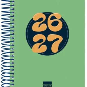 AGENDA ESCOLAR 26-27 8º DP COOL VERDE ESPIRAL