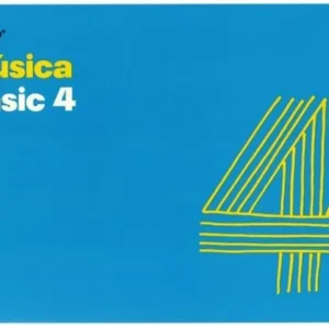 Cuaderno 4º musica basic 4 pentagramas de 20mm por pagina 10 hojas
