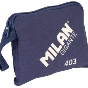 BOLSA DE MANO MILAN GIGANTE 403 SINCE 1918 AZUL MARINO