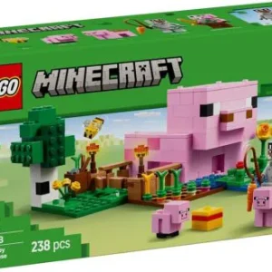 LA CASA CERDO BEBE LEGO MINECRAFT