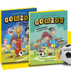 Estuche Golazos: 2 libros + pelota Casamayor, Alberto 2025