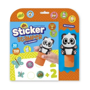 STICKER STAMPER - ANIMALES (FORMATO BLISTER) Imagiland 2025