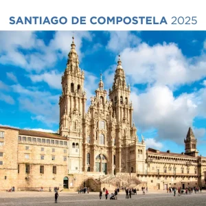 Cal. 2025 ST (14x15 cm) Santiago Compostela VV.AA.