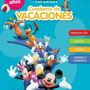 Cuaderno de vacaciones Mickey. 2-3 años (Aprendo con Disney) Disney 2023