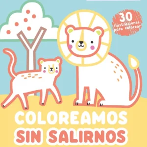 Coloreamos sin salirnos. Animales de la sabana Nina Ghataora 2025