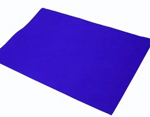 PACK/10 PLANCHAS DE FIELTRO 40X60 CM AZUL OSCURO