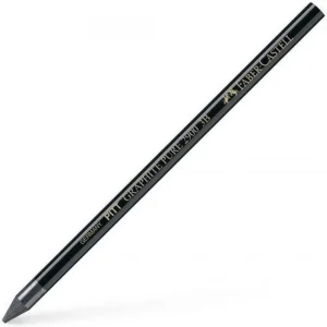 C/6 barra grafito puro pitt monocrhome hb en forma de lapiz faber castell