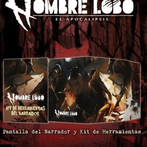 PANTALLA DEL NARRADOR Y KIT DE HERRAMIENTAS. HOMBRE LOBO EL JUSTIN ACHILLI 2025