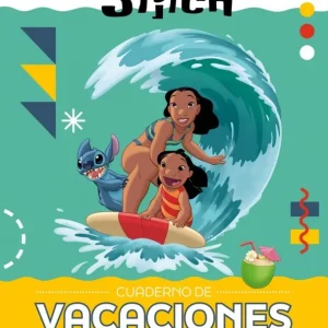 Stitch:cuaderno de vacaciones.(6-7años) Disney 2026