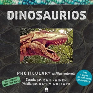 Dinosaurios: Un libro animado en Photicular Wollard, Kathy 2026