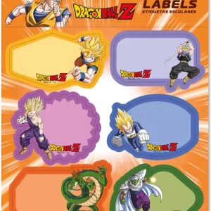 BLISTER ETIQUETAS ADHESIVAS PREMIUM DRAGON BALL