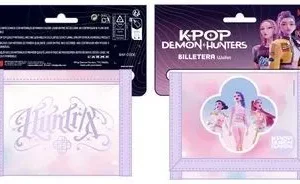 BILLETERA K-POP Demon Hunters - ARTIST 12,5x9,5x1cm