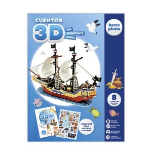 CUENTOS PARA IMAGINAR Y CONSTRUIR 3D - BARCO PIRATA Imagiland 2025