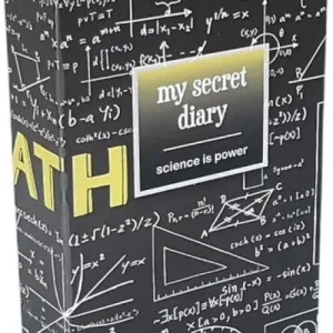 Caja fuerte con combinación y forma de libro science is power