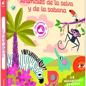 Mis primeros sonidos. Animales de la selva y de la sabana Notaert, Amandine 2023