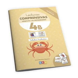 Lecturas comprensivas. Adaptación con pictogramas 4B Martínez Romero, José 2024