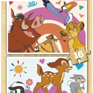 PUZZLE 2X16 DISNEY ANIMALS