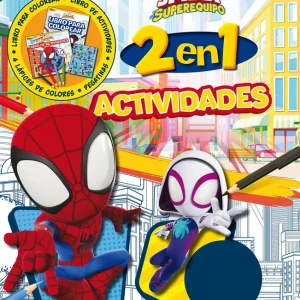 Spidey y su superequipo. Actividades 2 en 1 Marvel 2025