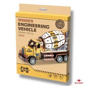 Puzzle madera 109 piezas camion cementero