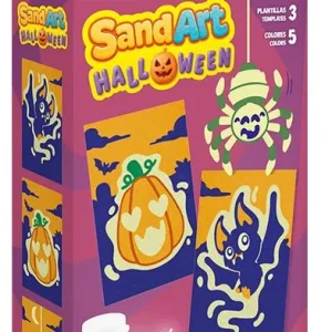 KIT MINI SAND ART HALLOWEEN PLAY &FUN