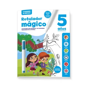 CUADERNO DE REPASO 5 AÑOS - ROTULADOR MAGICO Imagiland 2024