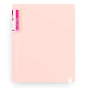 CARPETA ANILLAS A4 4 ANILLAS 25MM FOAM SOFT ROSA