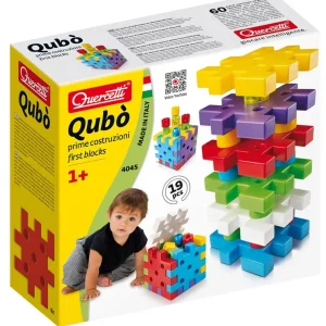 FIRST TOYS QUBO PRIMEROS BLOQUES 19 PIEZAS