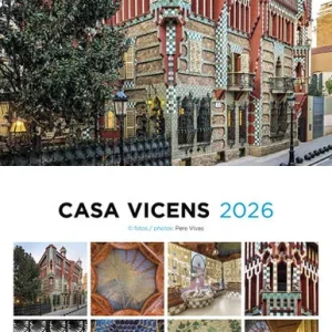 Cal. 2026 ST (14x15 cm) Casa Vicens AA.VV. 2025
