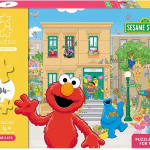 BARRIO SESAMO TEAMPUZZLE FOR FAMILIES DOBLE 64+130 PZS