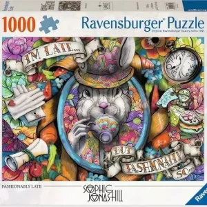 PUZZLE 2D TARDE PERO CON ESTILO 1000 PIEZAS
