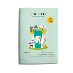Vacaciones RUBIO (4.º de Primaria) AA.VV 2024