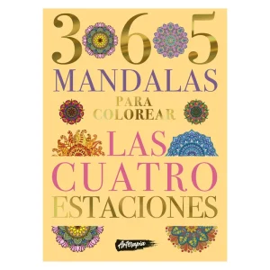 365 Mandalas: Las cuatro estaciones para colorear AA.VV. 2026