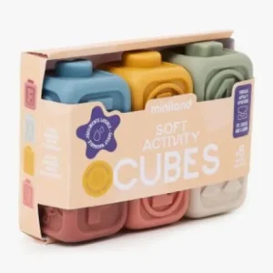 6 CUBOS APILABLES DE GOMA