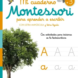 Mi cuaderno Montessori para aprender a escribir AA. VV. 2023