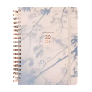 AGENDA ANUAL OPTIMAL B5 SEMANA VISTA HORIZONTAL 2027 GRIS INTL