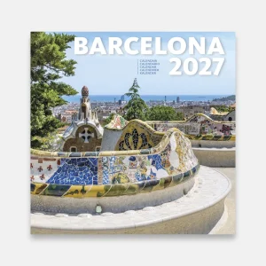 Cal. 2027 Pared(16x16cm)Barcelona-2 (Park Güell) AA.VV. 2026