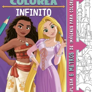 Princesas. Colorea infinito Disney 2025