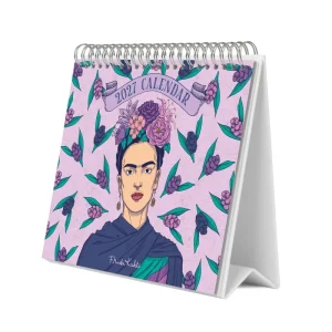 Calendario de escritorio 2027 frida kahlo 19,5x16,5cm