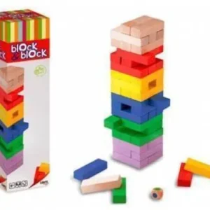 BLOCK &BLOCK COLORS 54 PIEZAS MADERA