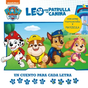 Leo con la Patrulla Canina. Un cuento para cada letra: a, e, i, o, u - p, l, m, s Nickelodeon, 2022