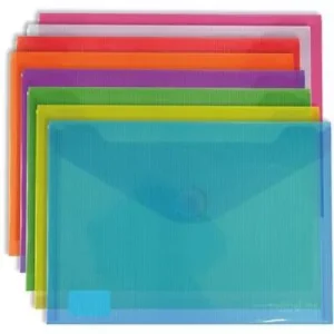 PACK 12 SOBRES PP MULTILINE A5 SURTIDO